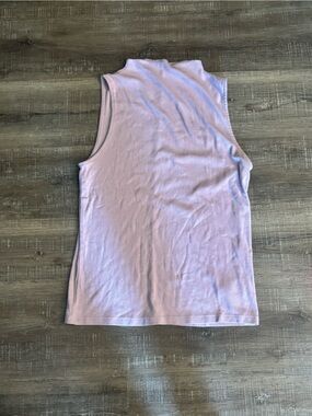 A New Day Pink Sleeveless Tank Top Turtleneck Shirt